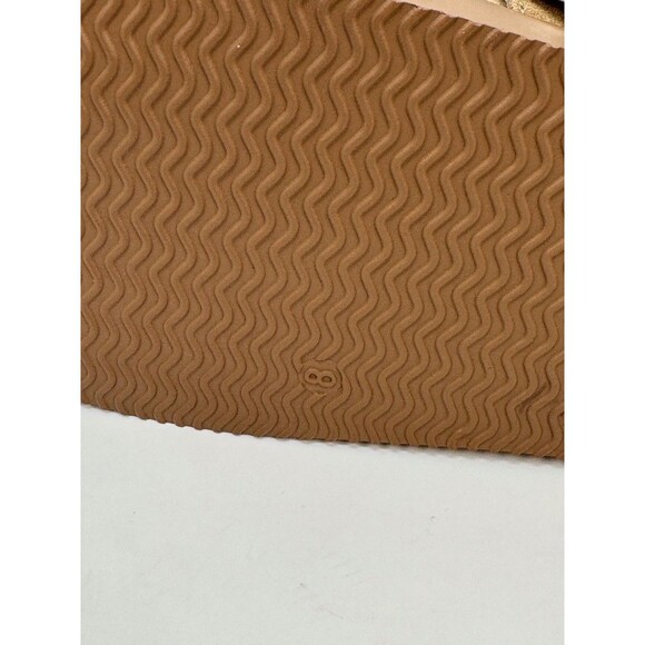 Steve Madden Cherrie Women Sandals Brown Suede Platform Clog Buckle Slip On US 8 - Picture 7 of 9